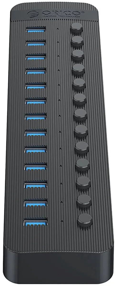 ORICO Multifunctionele Hub 13x USB-A 3.0 - Transparant - afbeelding 4 van 6