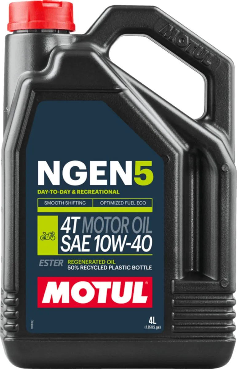 Motul NGEN 5 4T 10W-40 Motorolie - 4L - afbeelding 6 van 6
