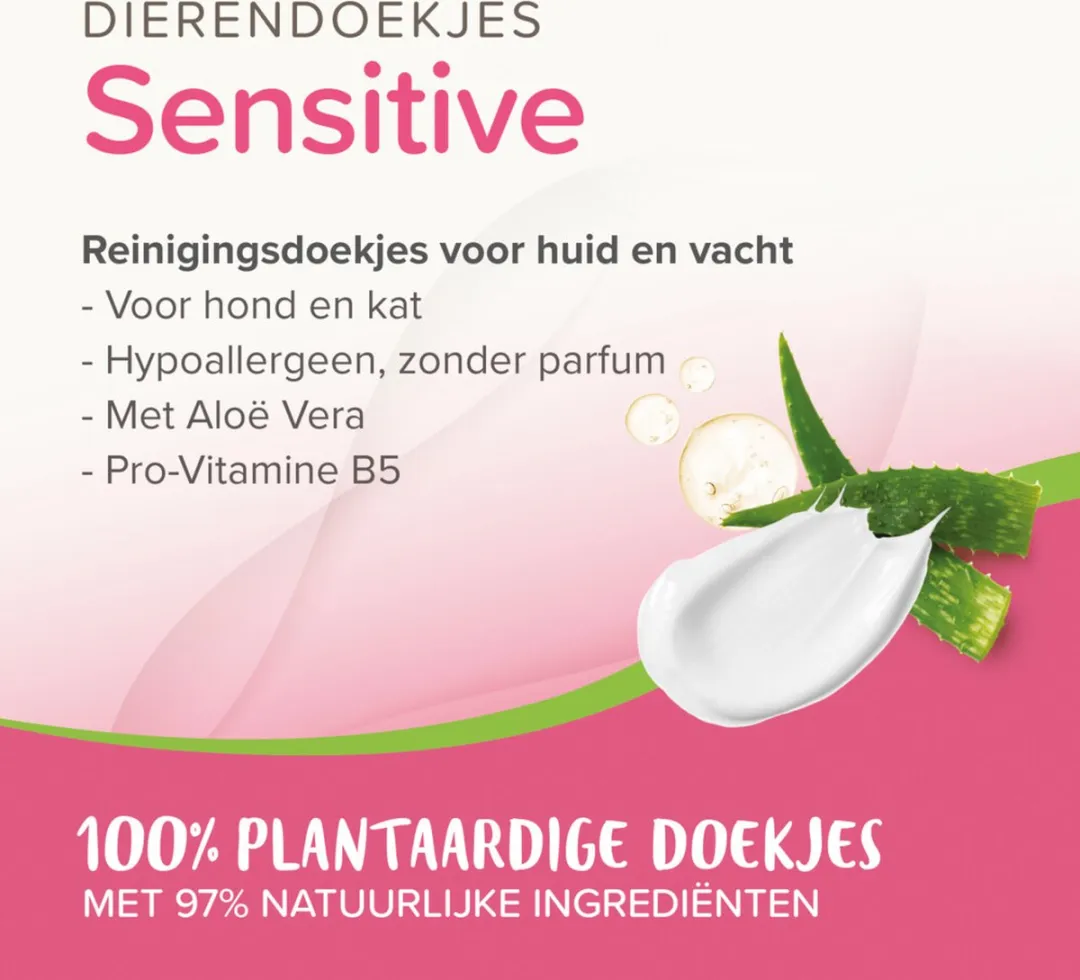 Beaphar Dierendoekjes Sensitive - 300 Stuks