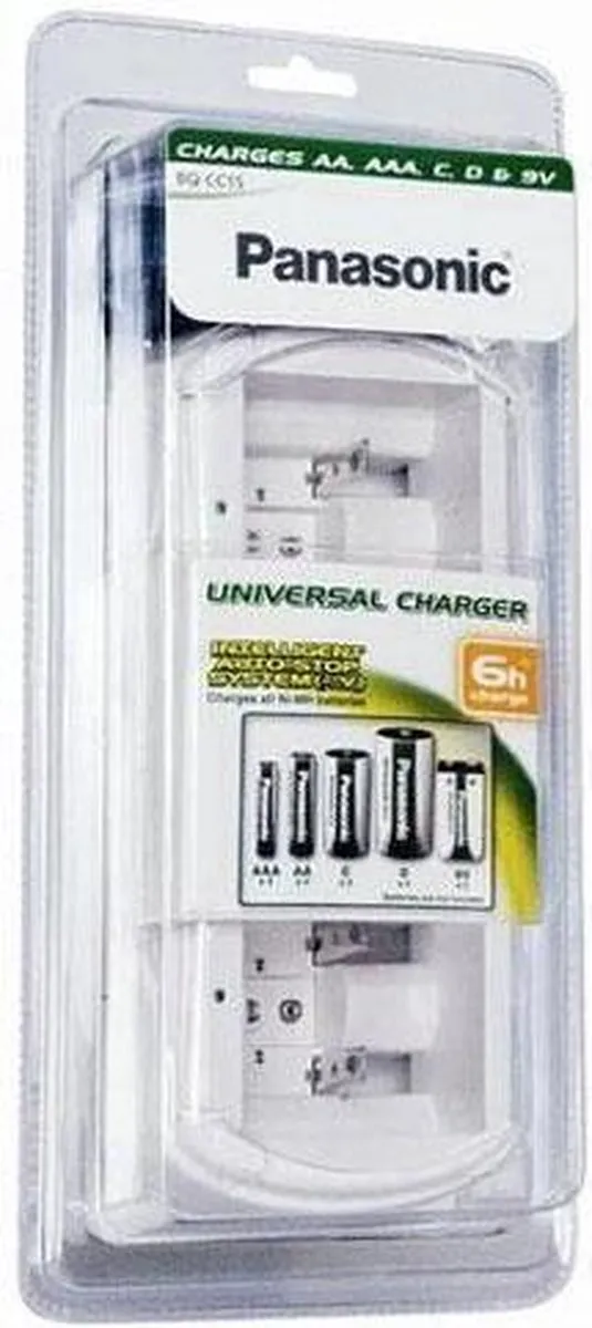 Panasonic BQ-CC15E/1B Universele Lader