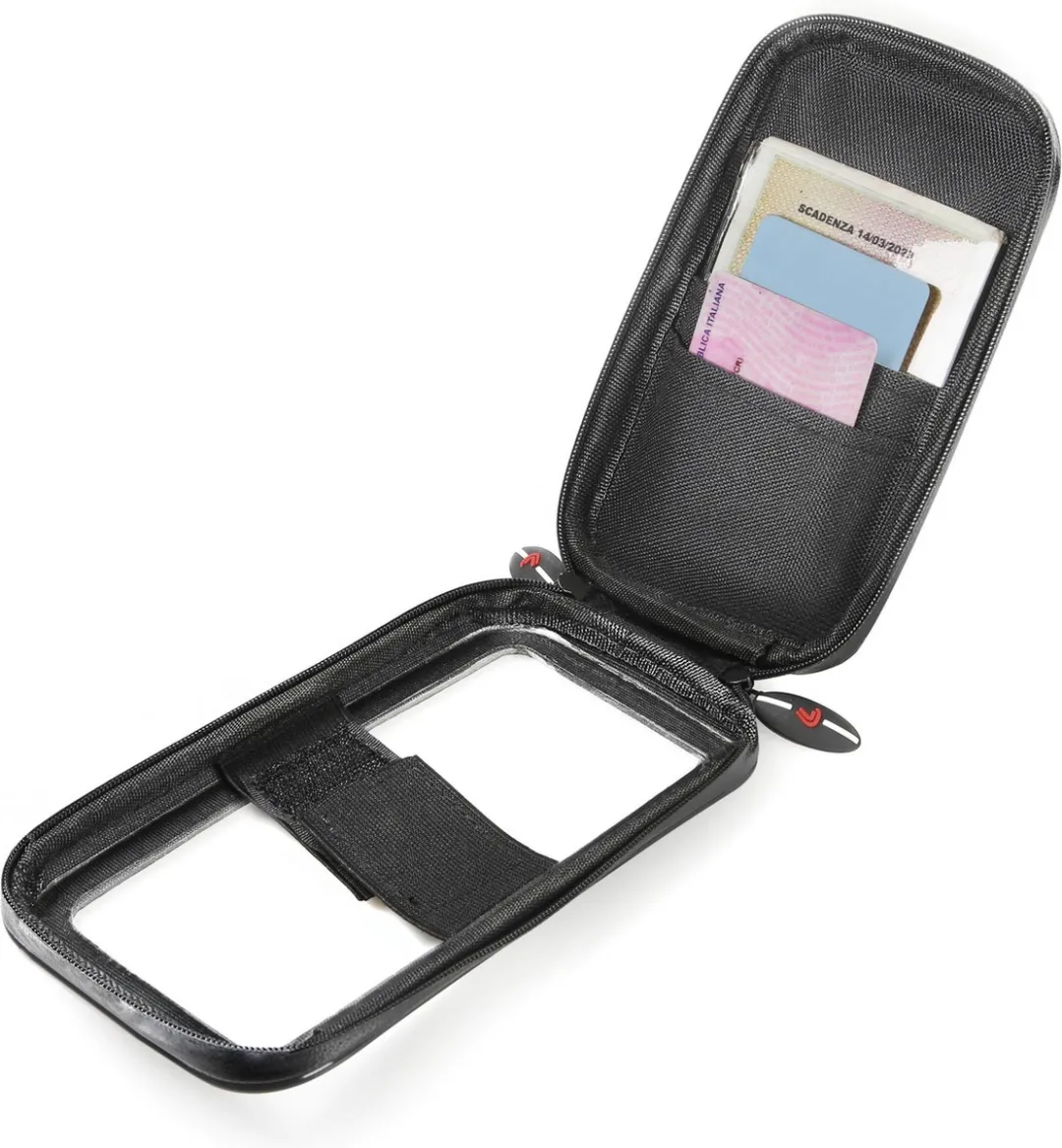 Lampa Opti-Sized Telefoonhouder Motor/Scooter/Fiets - Zwart - afbeelding 6 van 6
