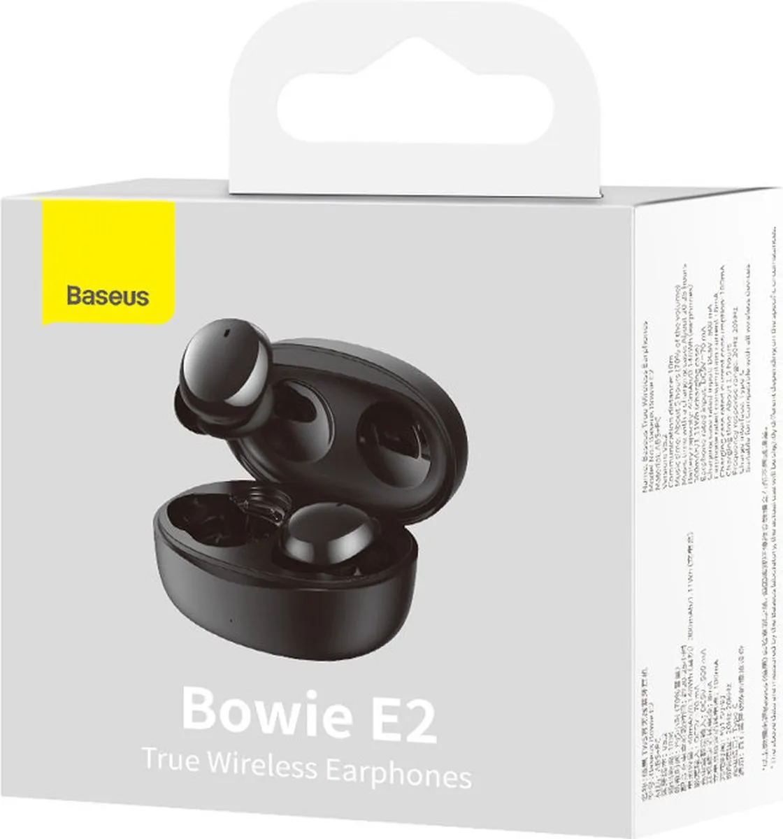 Baseus Bowie E2 NGTW090001 In-Ear Headset - Zwart