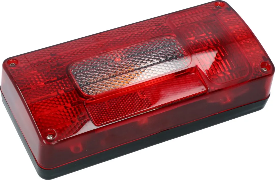 Carpoint Achterlicht 12V 220x100mm - Links - Wit/Oranje/Rood