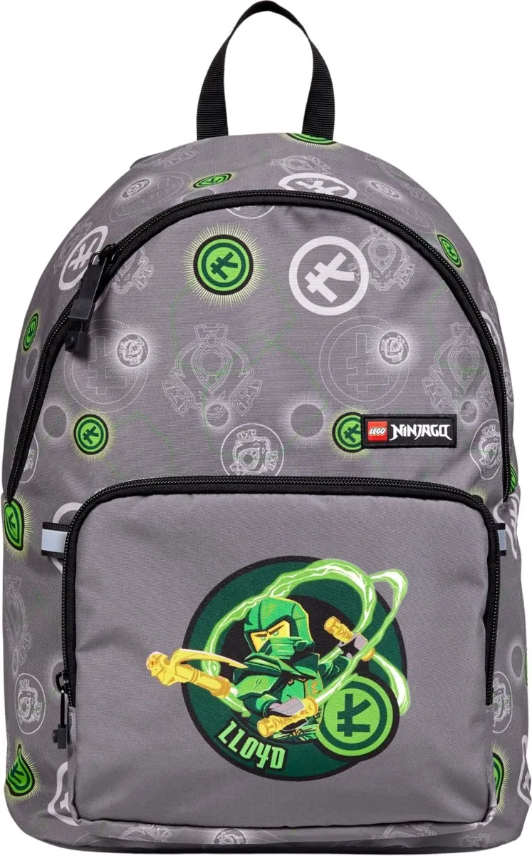 LEGO Ninjago Basic Rugzak - 18L - Grijs