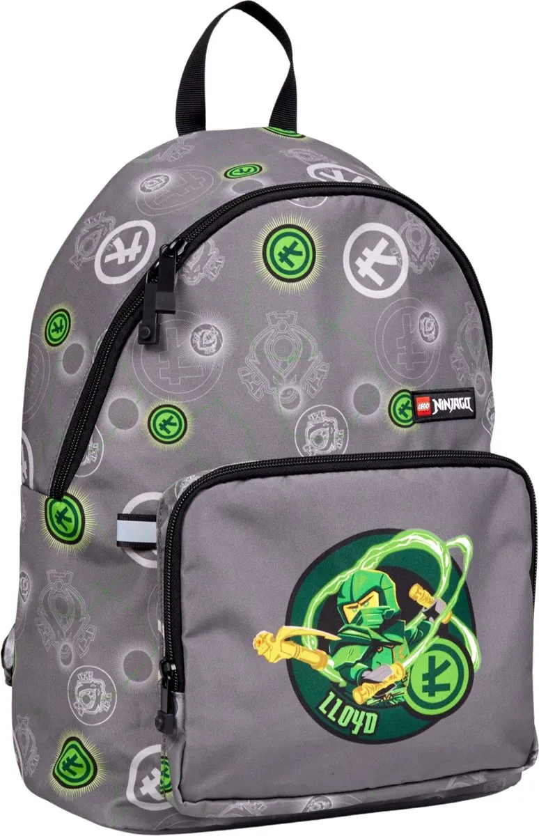 LEGO Ninjago Basic Rugzak - 18L - Grijs