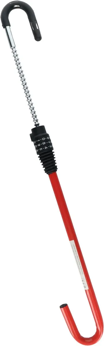 Carpoint Stuurslot met Combinatieslot - Rood