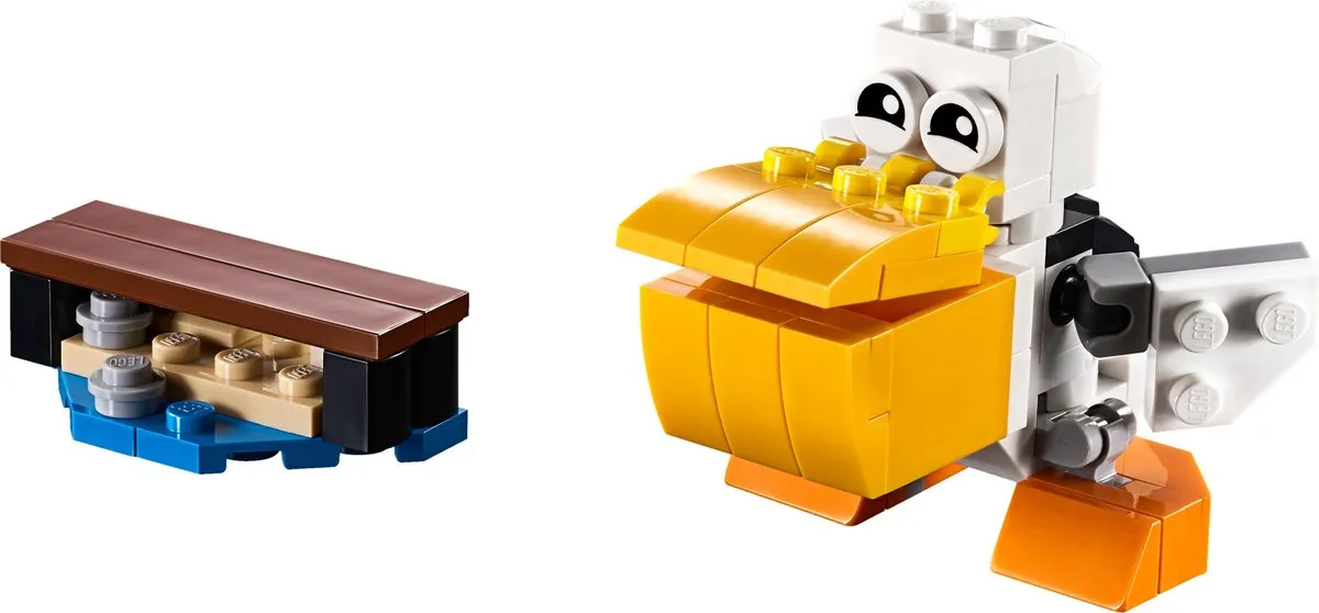 LEGO 30571 Pelikaan - 62 Stukken - 1 Minifiguur