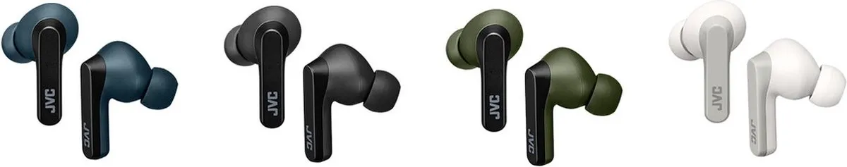 JVC HA-A9T-A True Wireless Oordopjes - Blauw