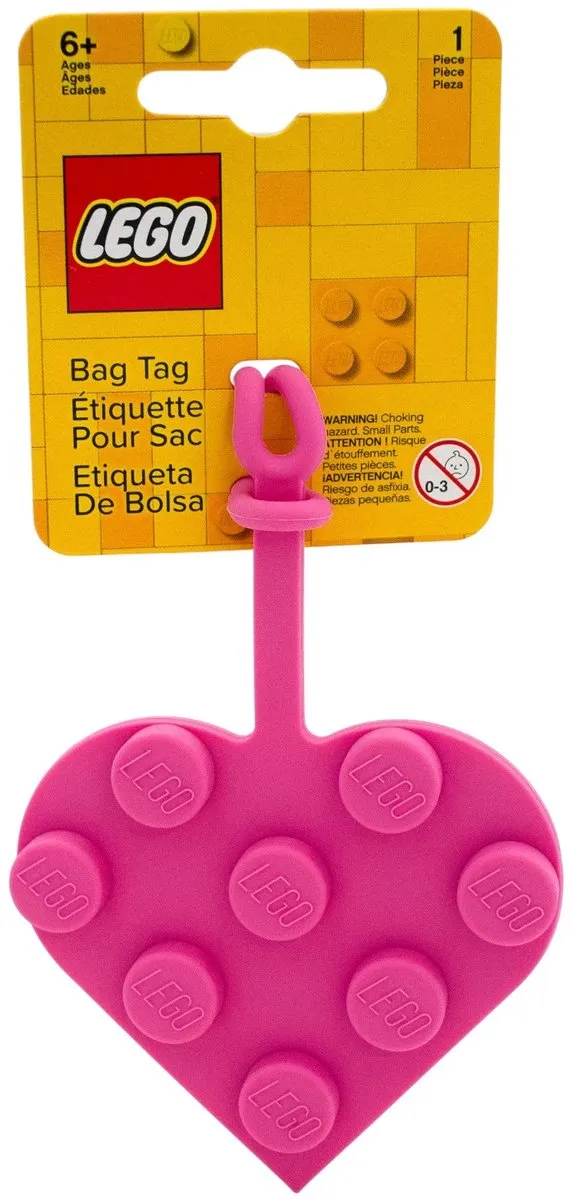 LEGO 3x3 Hart Bag Tag