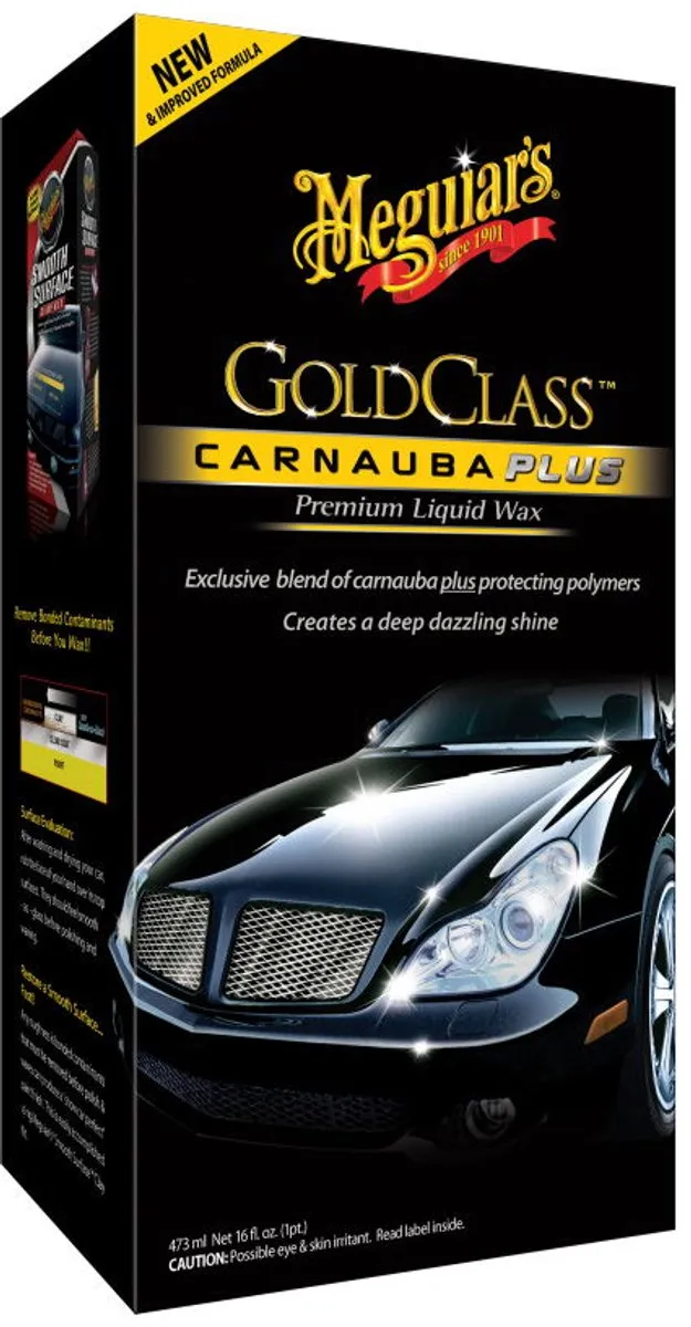 Meguiars Gold Class Carnauba Plus Premium Wax 473ml