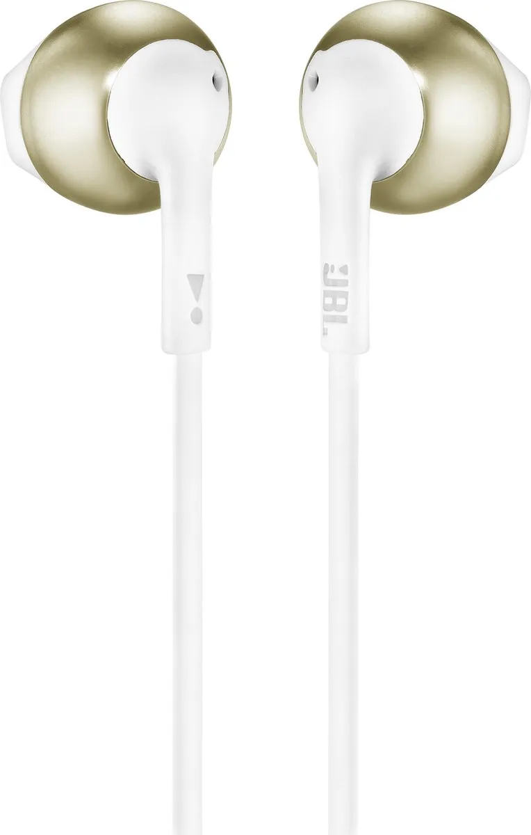 JBL Tune 205 T205 Bedrade Oordopjes - Champagne