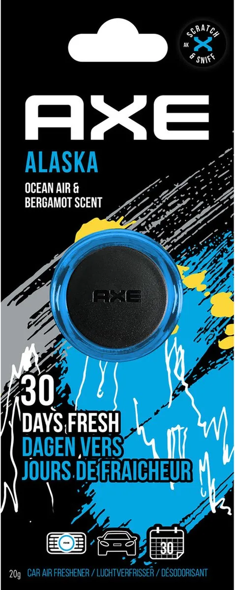 Axe Luchtverfrisser Mini Vent Alaska 20ml - Auto