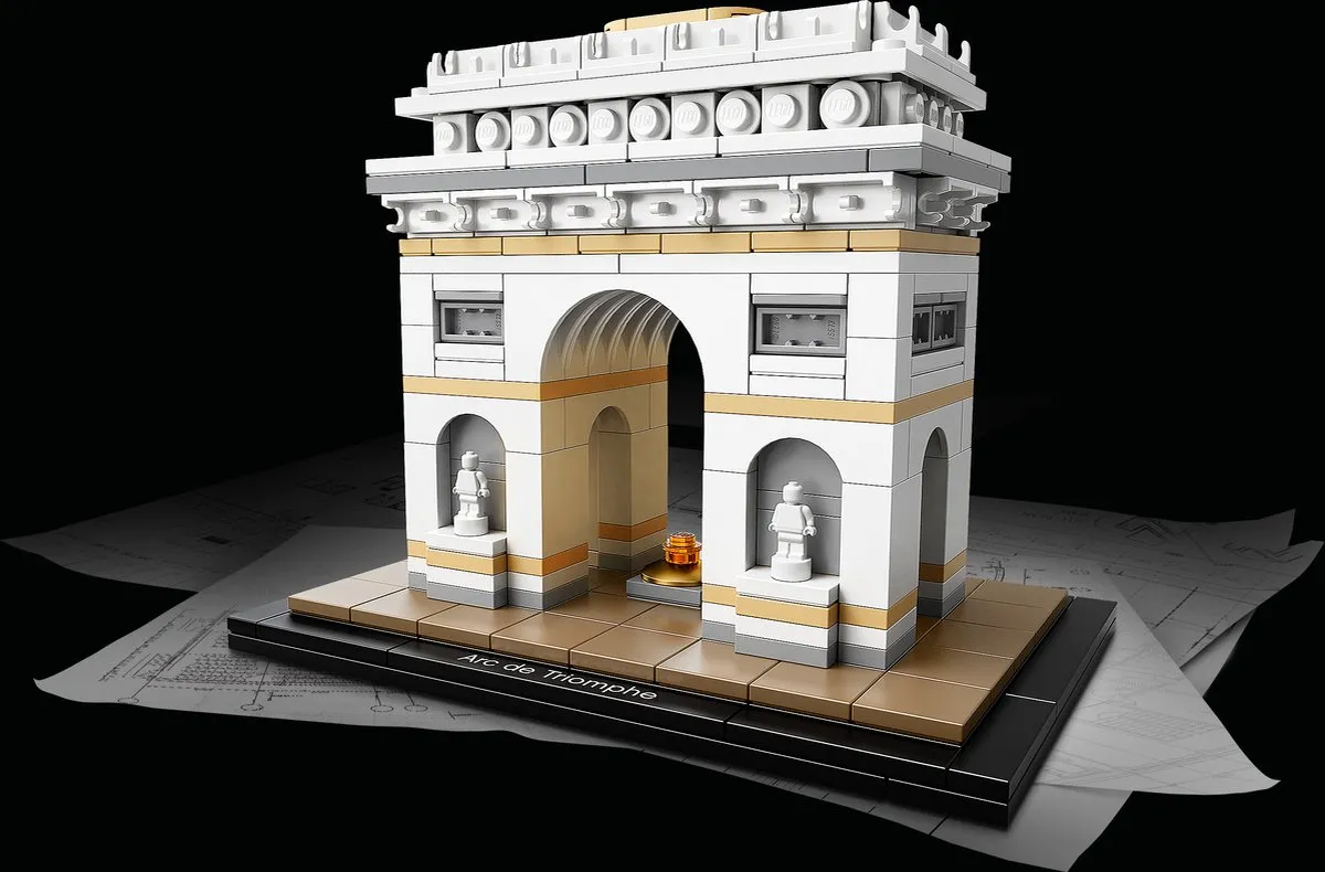 LEGO Architecture Arc de Triomphe 21036 - 386 Stenen