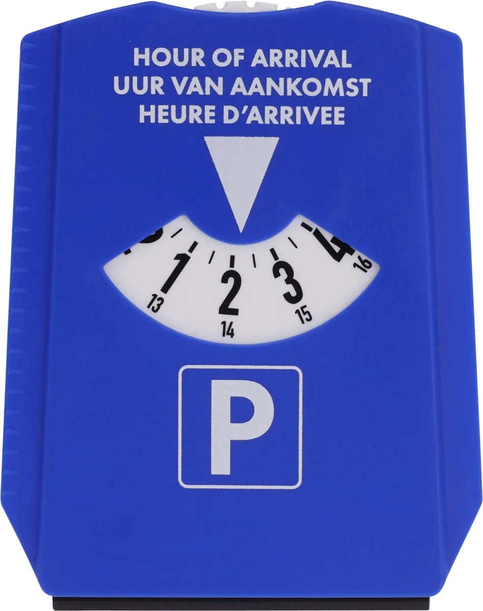 Shell Parkeerschijf Blauw