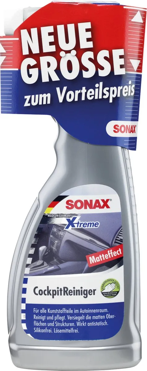 Sonax Xtreme Cockpit Cleaner Reiniger 500ml