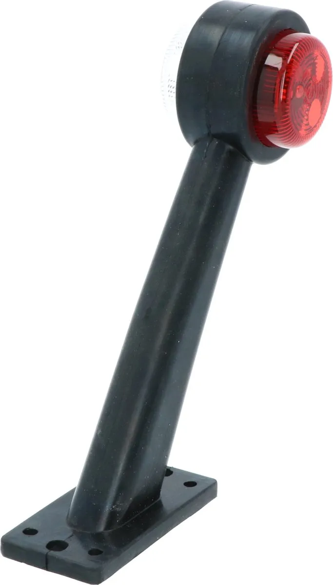 Carpoint Breedtelicht 10-30V Links 200mm - Rood/wit
