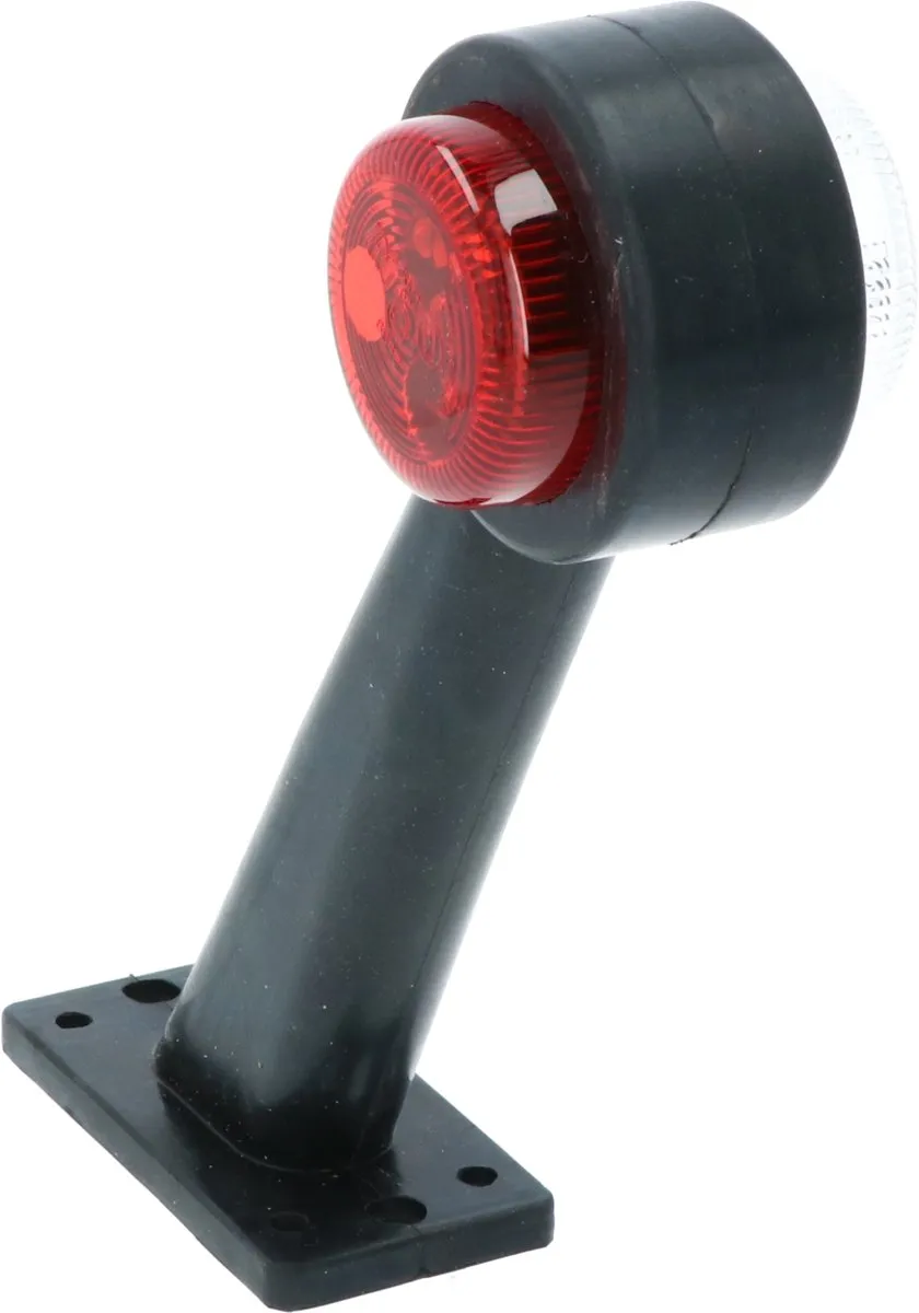 Carpoint Breedtelicht 10-30V Links 200mm - Rood/wit