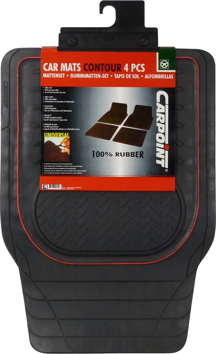 Carpoint Rubber Mattenset Contour