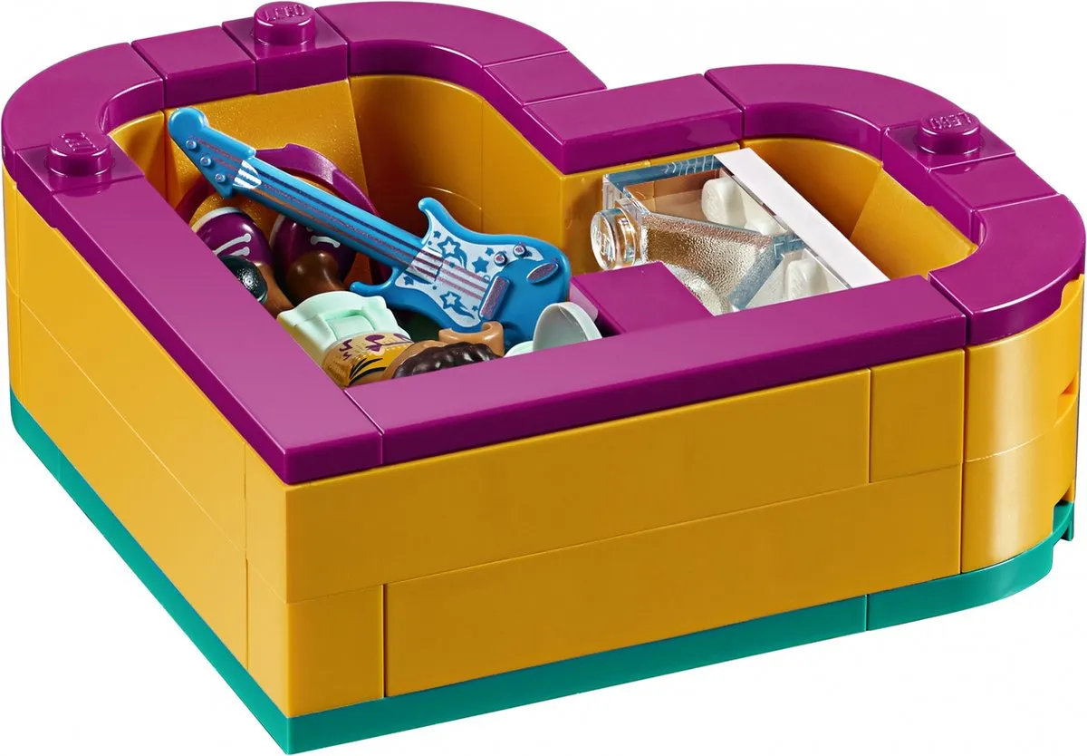 LEGO Friends Andrea's Hartvormige Doos 41354 - 84 Stukken