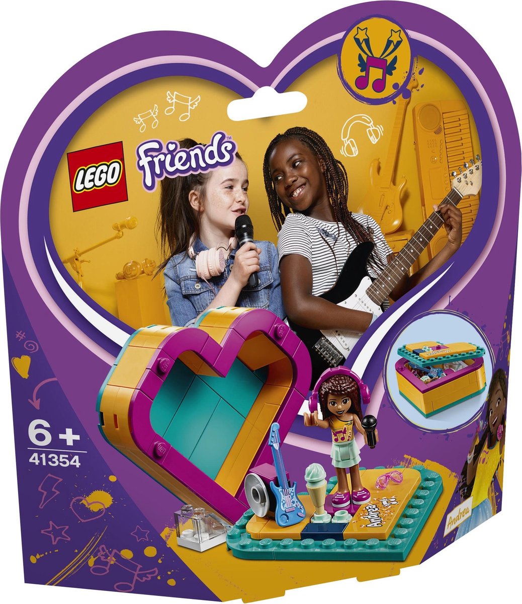 LEGO Friends Andrea's Hartvormige Doos - 41354