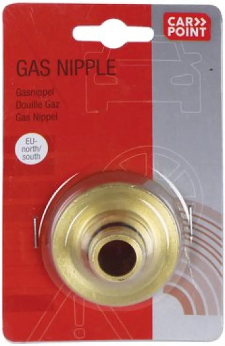 Carpoint LPG Italië-nippel - Goud