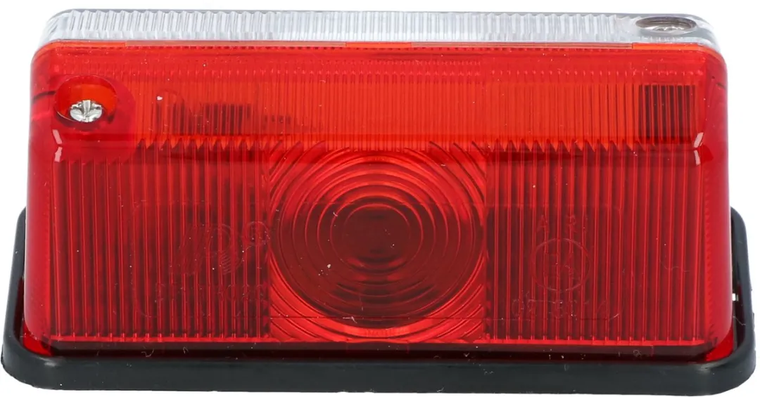 Carpoint Breedtelicht 12V 95mm - Rood/wit - afbeelding 6 van 6