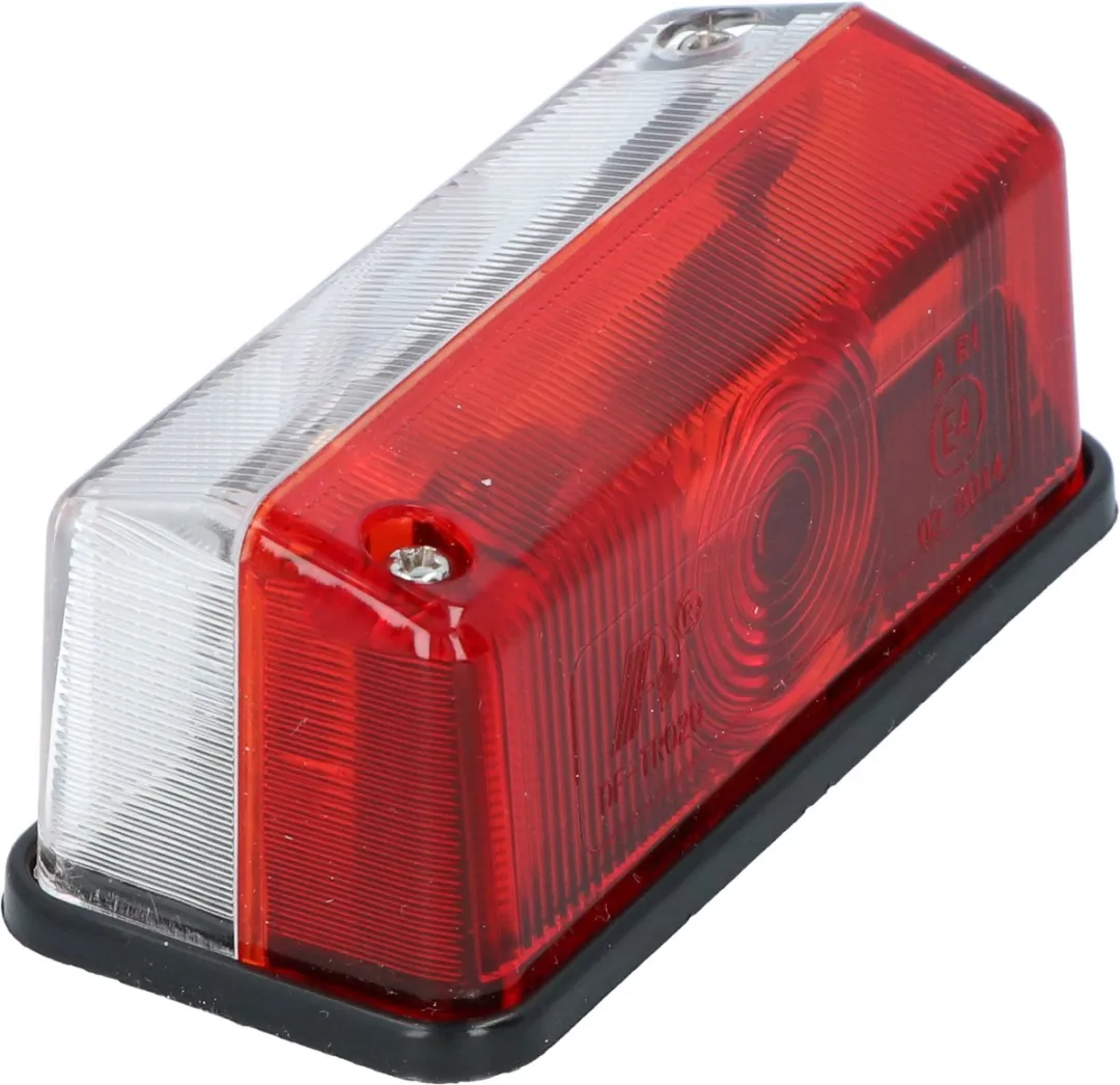 Carpoint Breedtelicht 12V 95mm - Rood/wit