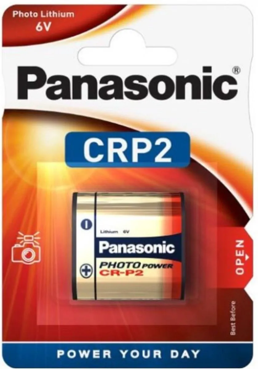 Panasonic CR-P2 Lithium Fotobatterij - 10 Stuks