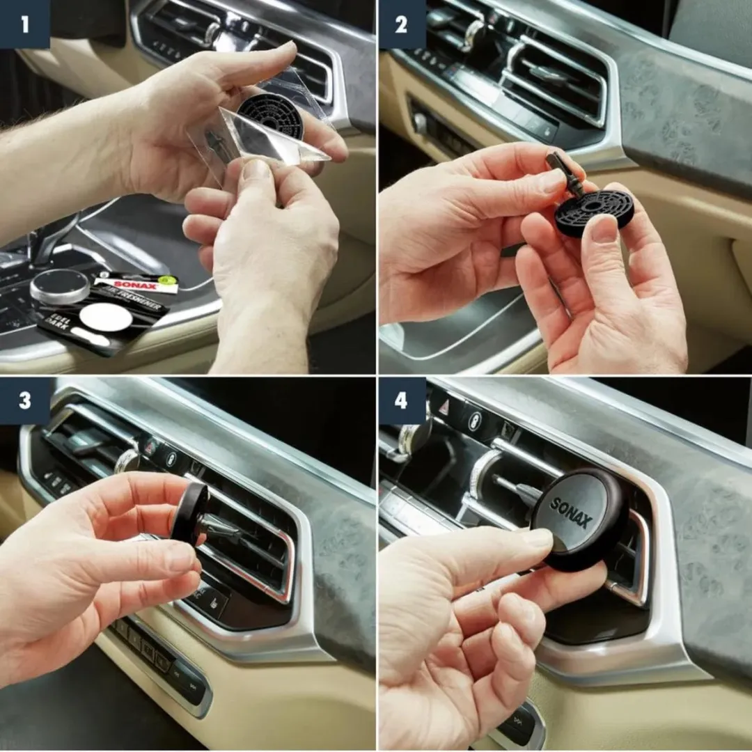 Sonax EdelDark Auto Luchtverfrisser 100g