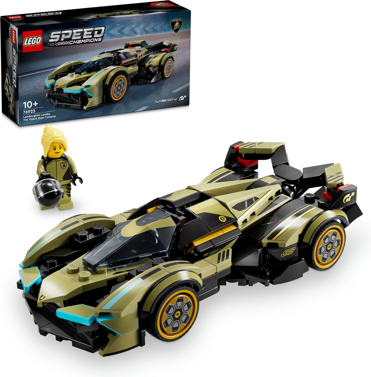 LEGO Speed Champions Lamborghini Lambo V12 Vision GT supercar 76923