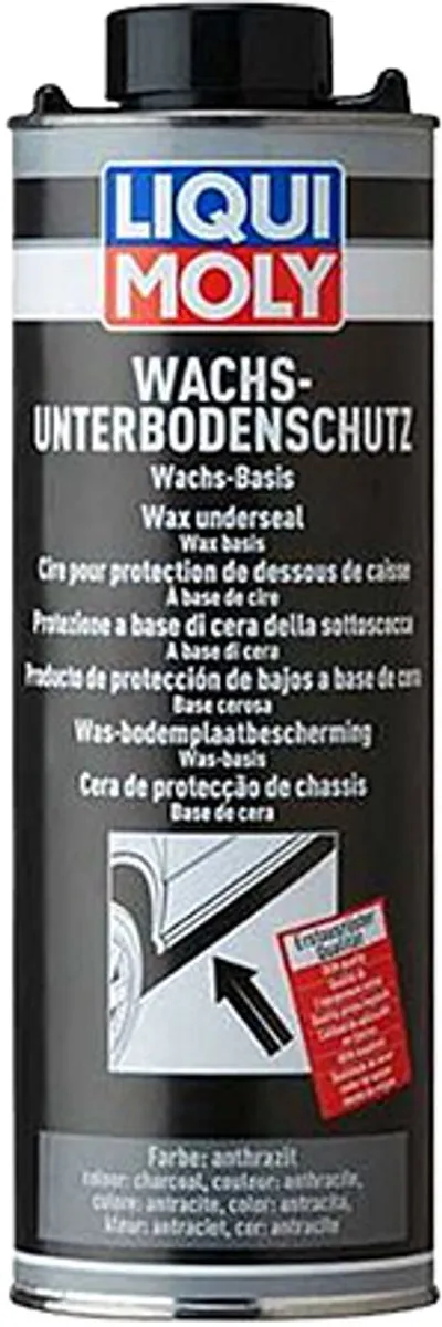 LIQUI MOLY ONDERSTEL BESCHERMING WAX ANTRACIET ZWART 500ML
