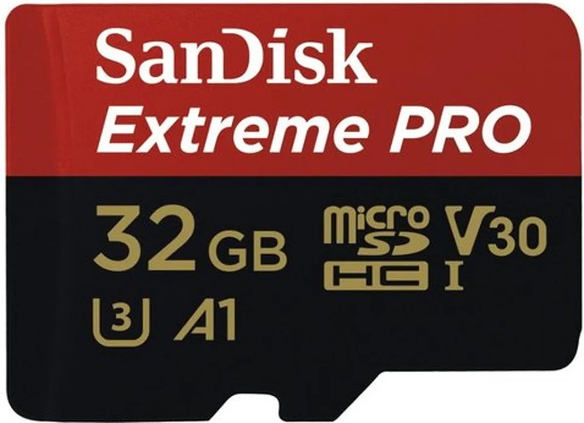 SanDisk Extreme Pro Micro SDHC 32GB SDSQXCG-032G-GN6MA - met adapter - afbeelding 6 van 6