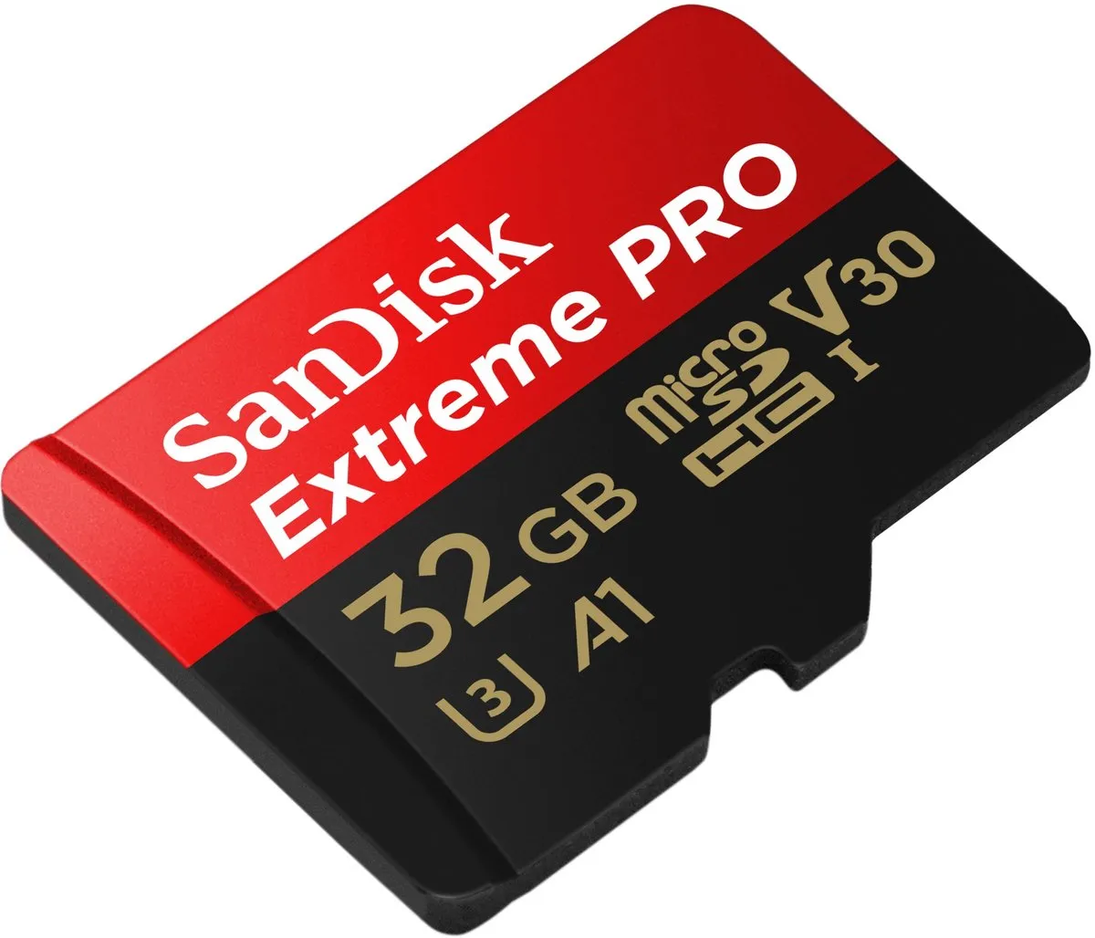 SanDisk Extreme Pro Micro SDHC 32GB SDSQXCG-032G-GN6MA - met adapter
