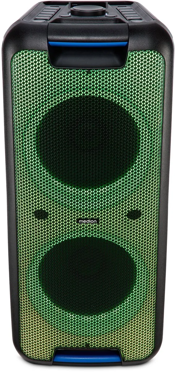 Medion PX-1 Plus Partybox - 100W - Draagbare Bluetooth-luidspreker - Zwart