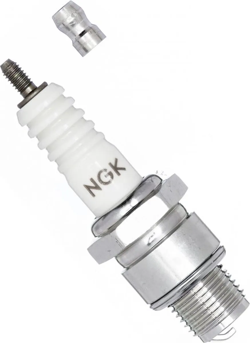 NGK Bougie B9HCS voor Kawasaki 350 S2 1972-1975 - Wit