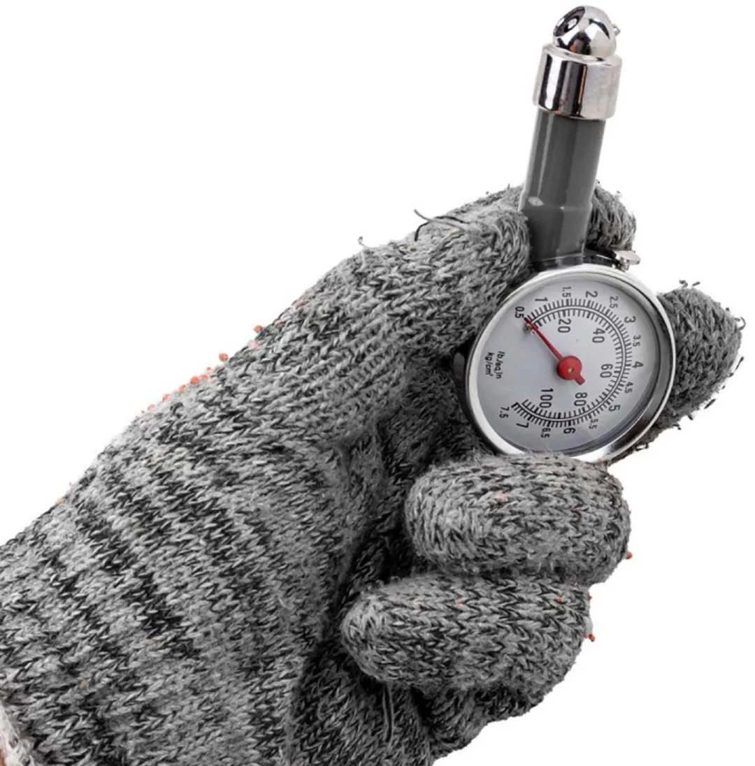 Forsage - Bandenspanningsmeter - 0-7,5 Bar - Precieze Meting - Voor Fiets en Auto