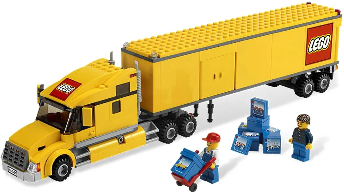 LEGO City Vrachtwagen 3221 - 278 Stukken