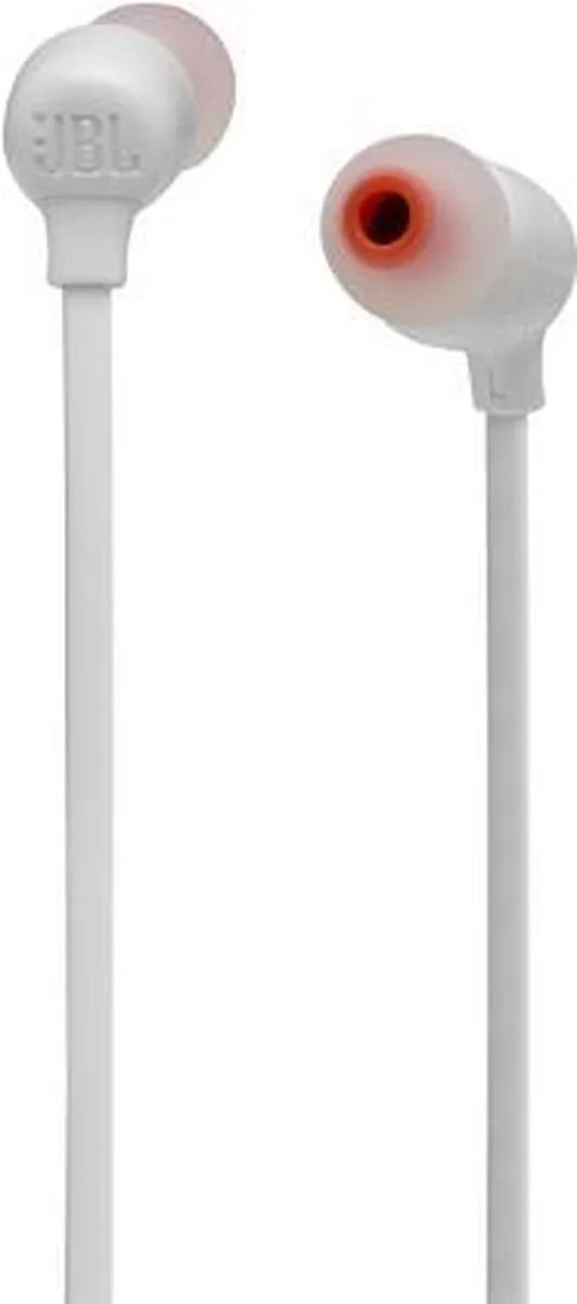 JBL Tune 125BT In-Ear Oordopjes - 16 uur - Magnetisch - Wit