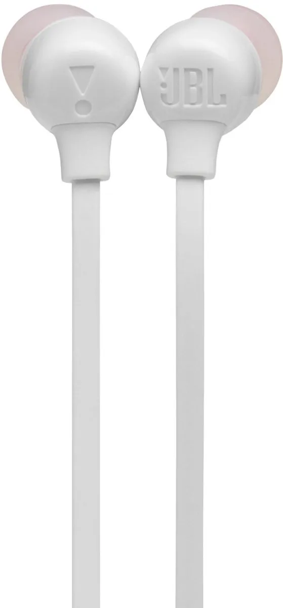 JBL Tune 125BT In-Ear Oordopjes - 16 uur - Magnetisch - Wit