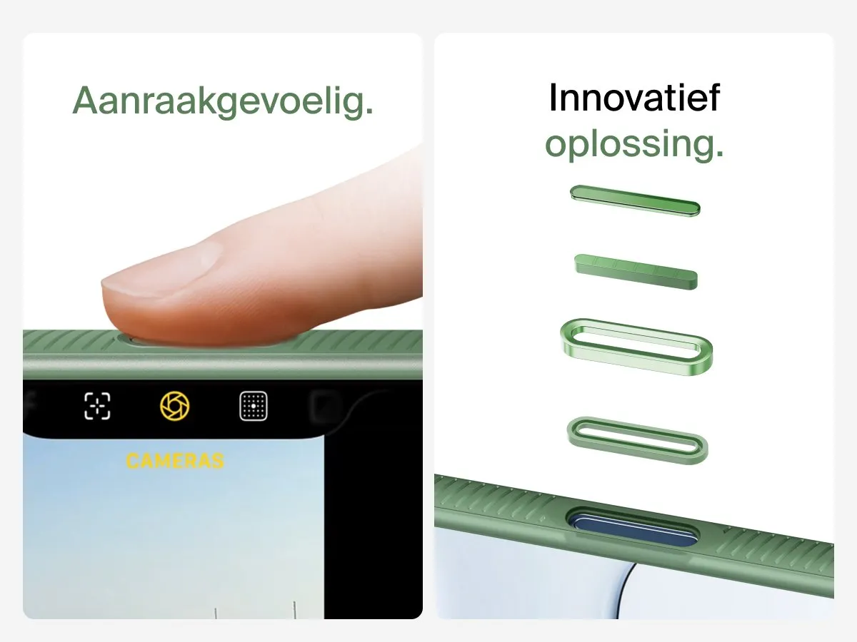 Belkin SheerForce Grip Hoesje iPhone Air MSA037HQSE - Groen