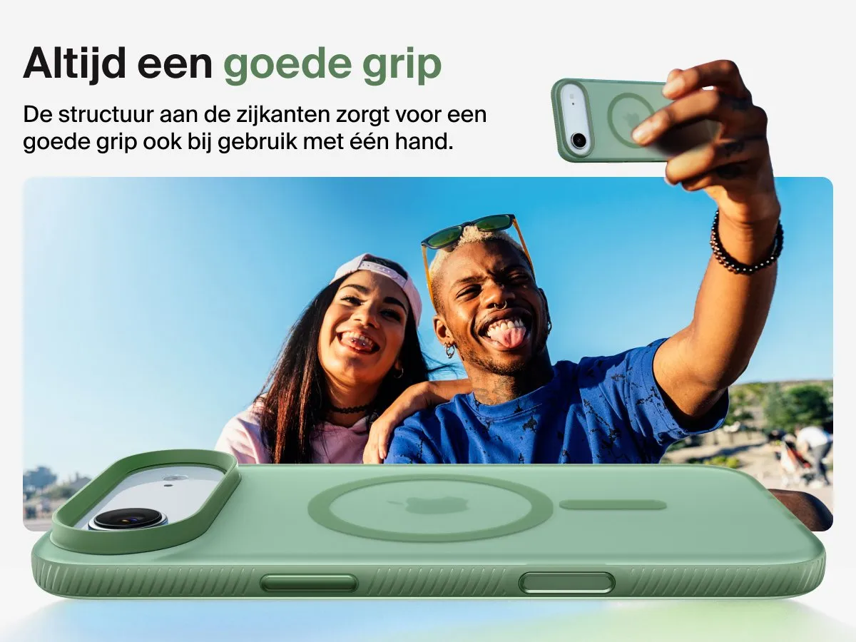 Belkin SheerForce Grip Hoesje iPhone Air MSA037HQSE - Groen