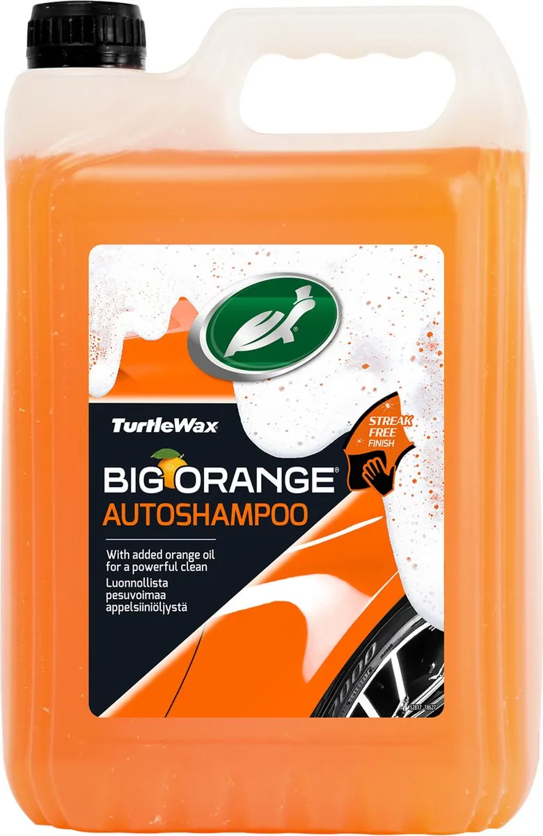 Turtle Wax Big Orange Auto Shampoo 5L