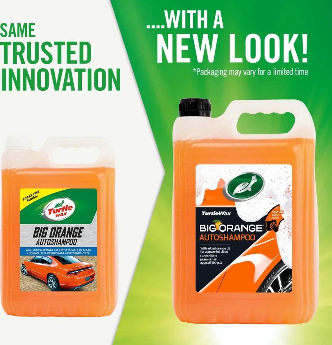 Turtle Wax Big Orange Auto Shampoo 5L