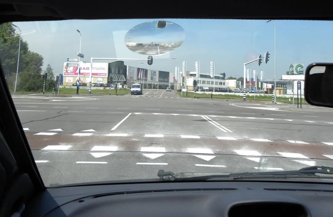 Carpoint Stoplichtkijker 7.5cm - Transparant