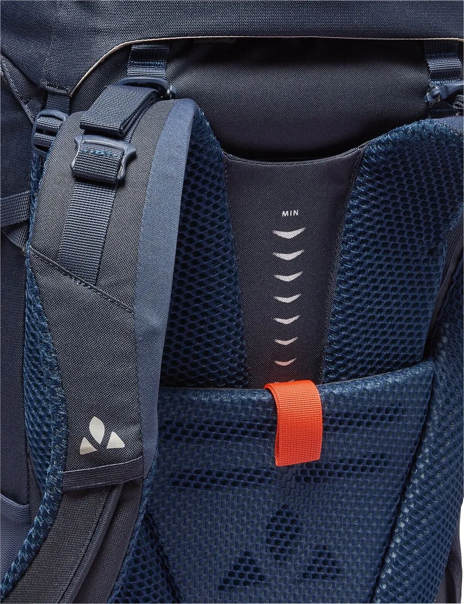Vaude Asymmetric 52+8 Rugzak 60L - Zwart