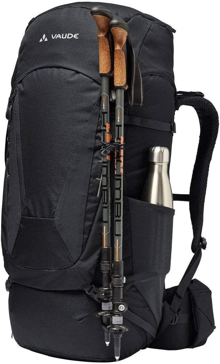 Vaude Asymmetric 52+8 Rugzak 60L - Zwart