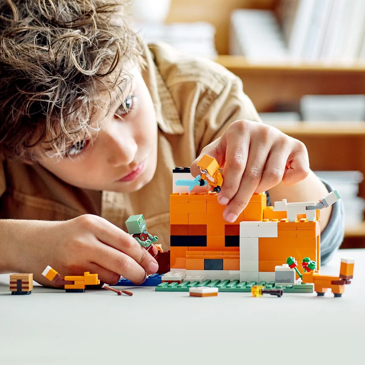 LEGO Minecraft De Vossenhut 21178 - 193 Stenen - afbeelding 6 van 6