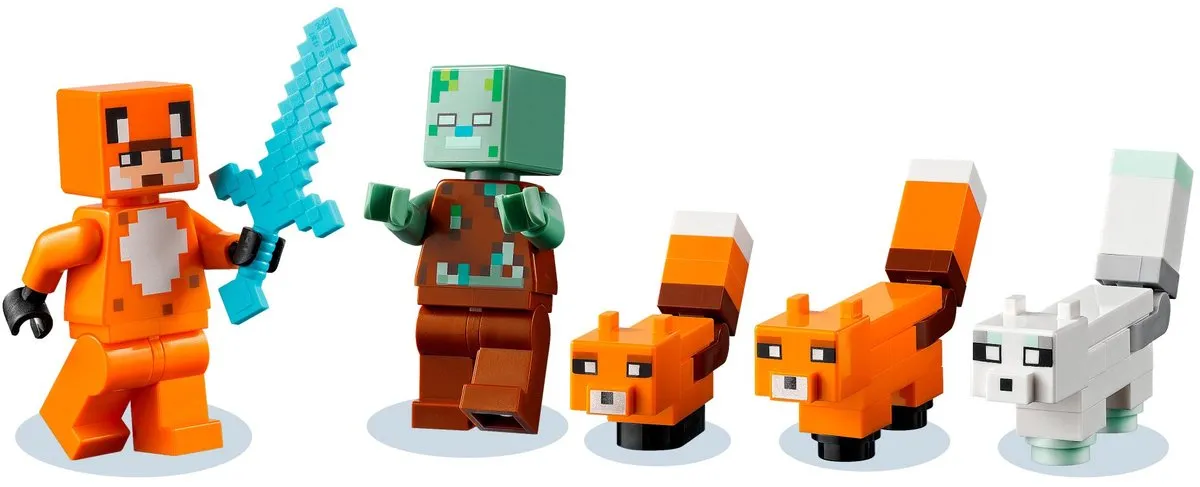 LEGO Minecraft De Vossenhut 21178 - 193 Stenen