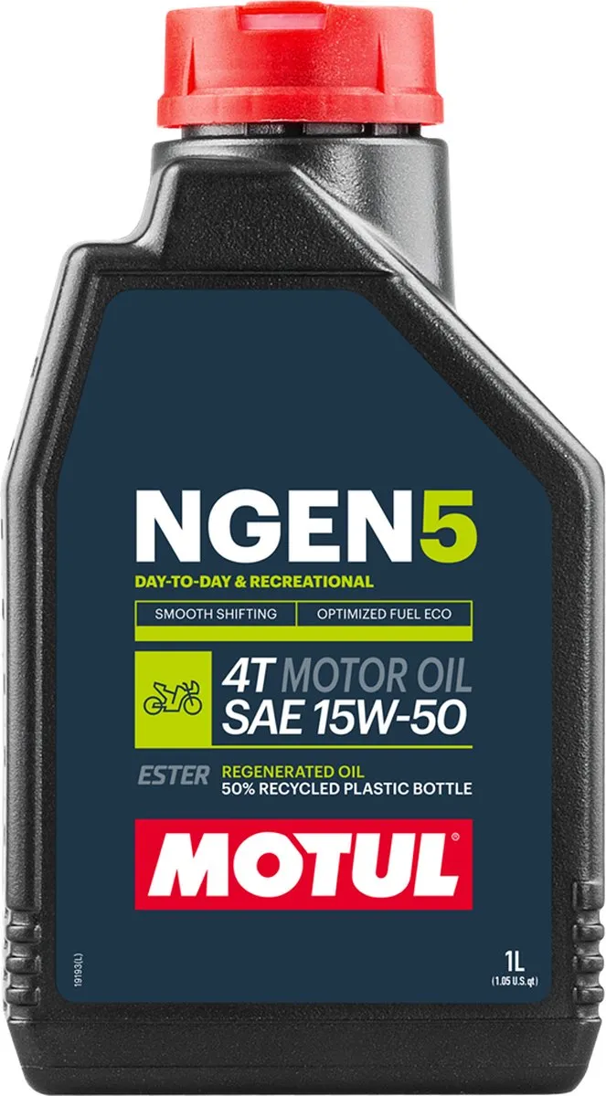 Motul 15W50 Ngen 5 4T Motorolie 1L