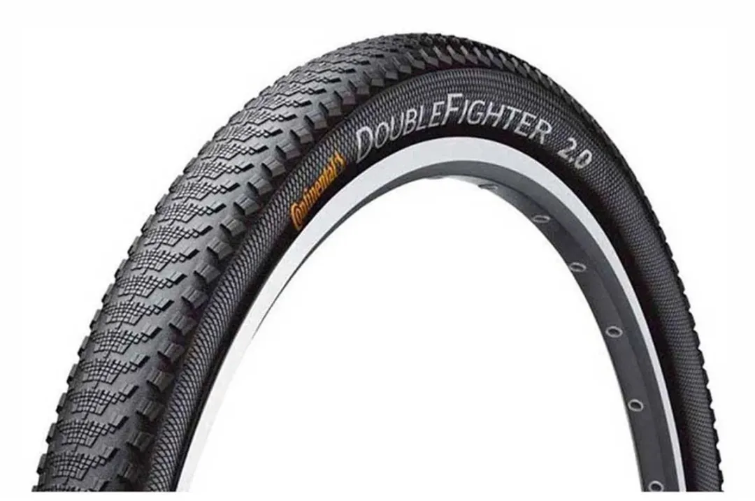 Continental DoubleFighter III 28/29x2.00 622mm Buitenband - Zwart met reflectie - afbeelding 6 van 6